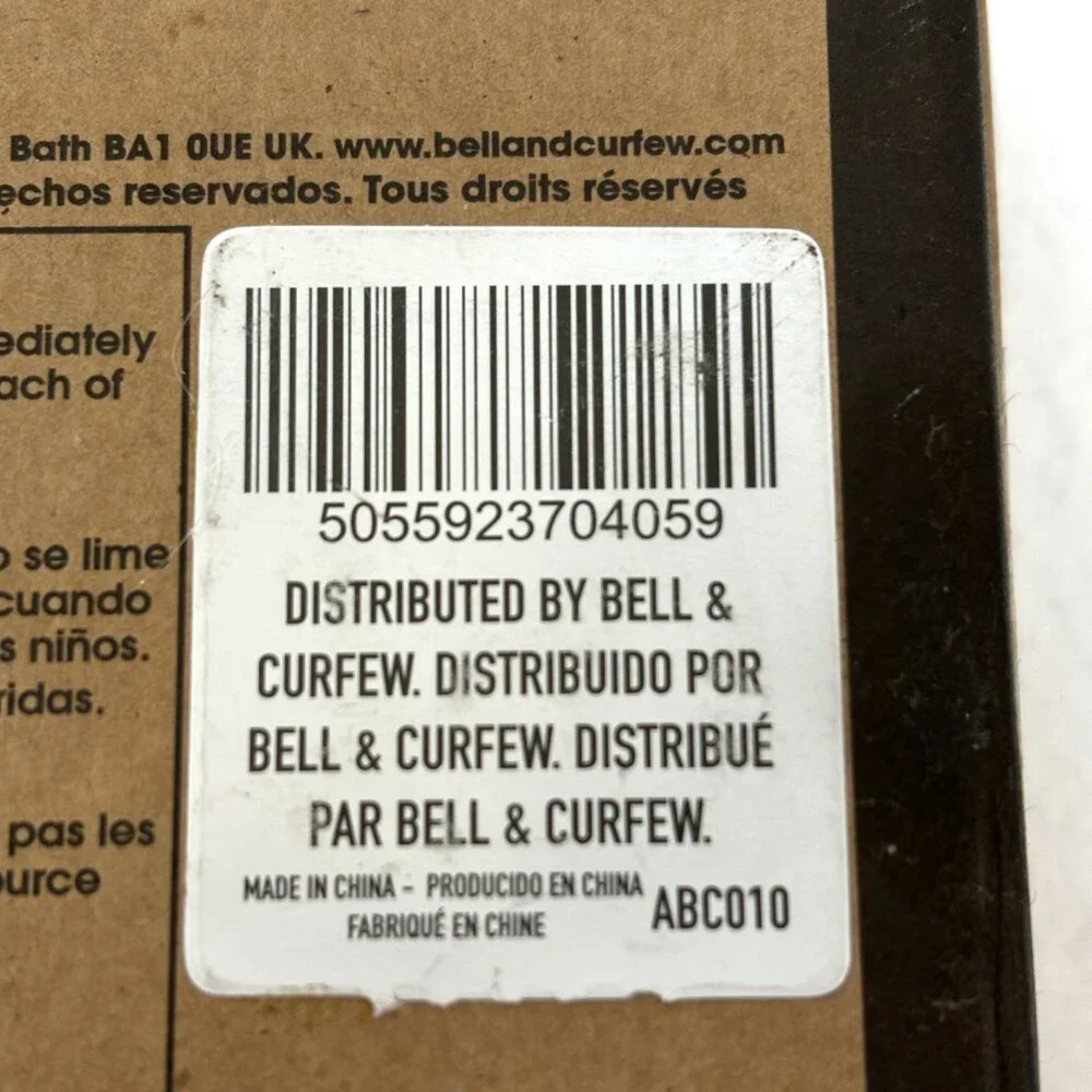 Bell & Curfew Wallet  Manicure Five (5) pc Stainless Kit  NIB